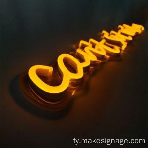 Oanpaste flex neon-signage